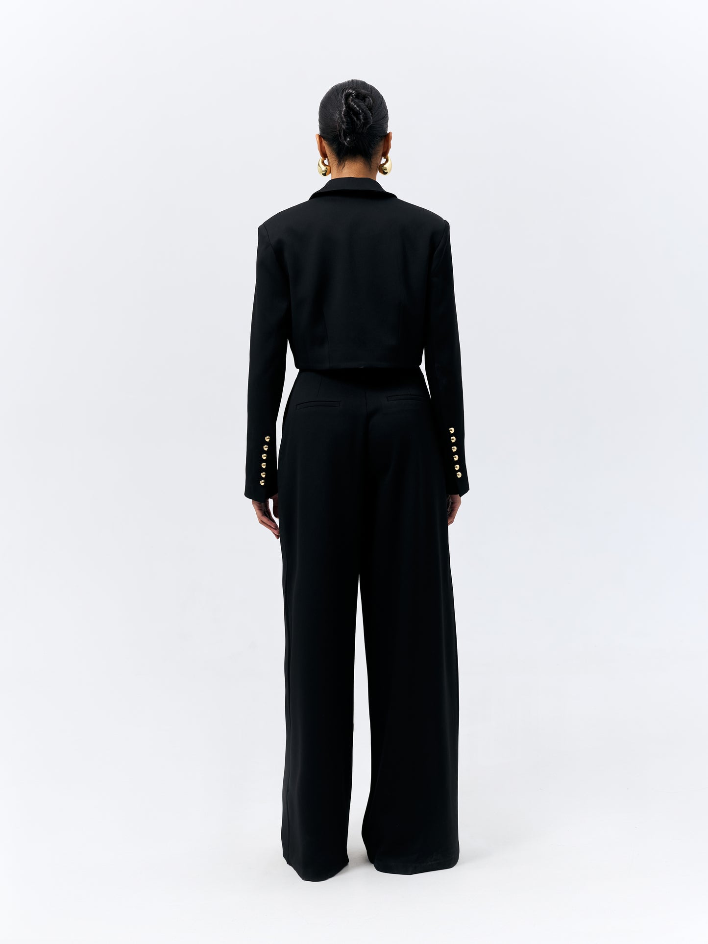 Crop Code Blazer