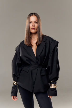 Modern Tailored Power Blazer