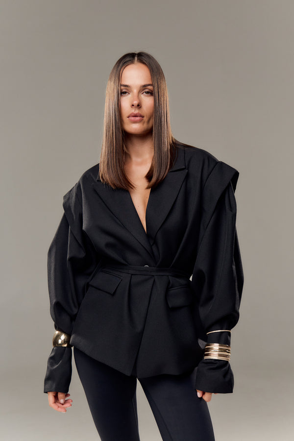 Modern Tailored Power Blazer