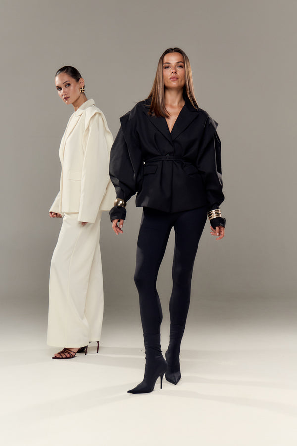 Modern Tailored Power Blazer