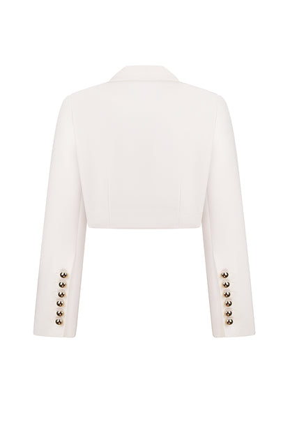 Crop Code Blazer