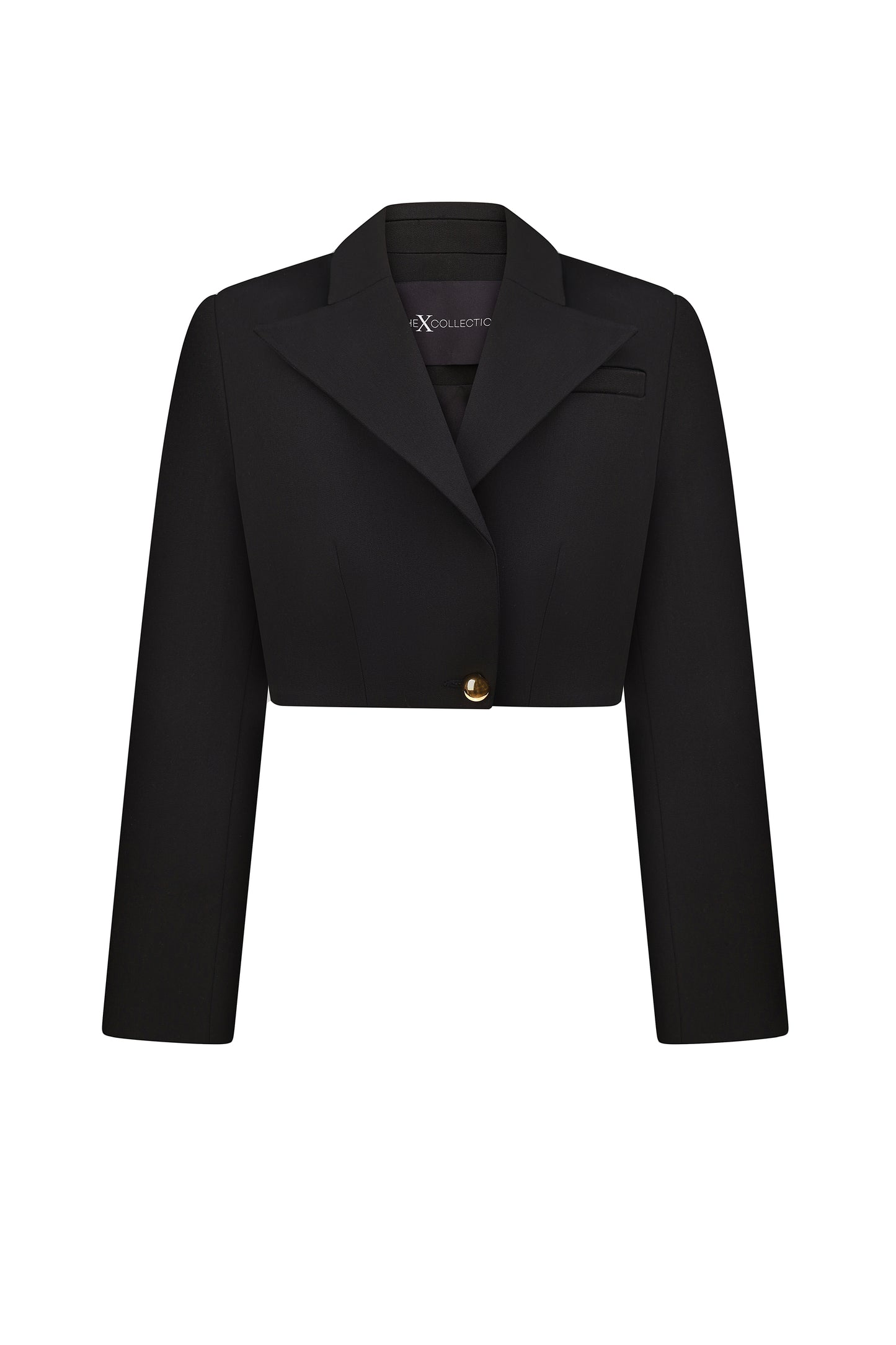 Crop Code Blazer