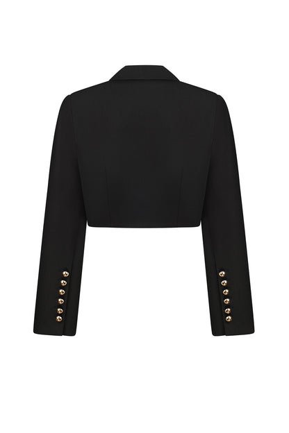 Crop Code Blazer