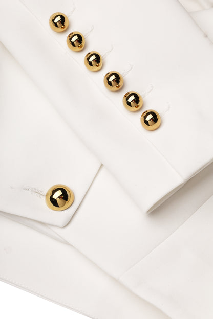 Crop Code Blazer