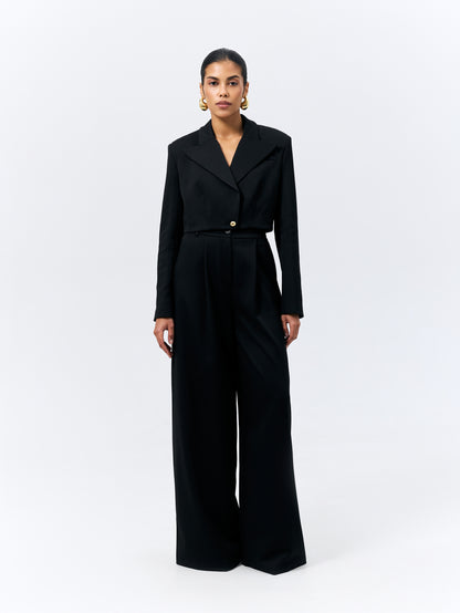 Crop Code Blazer