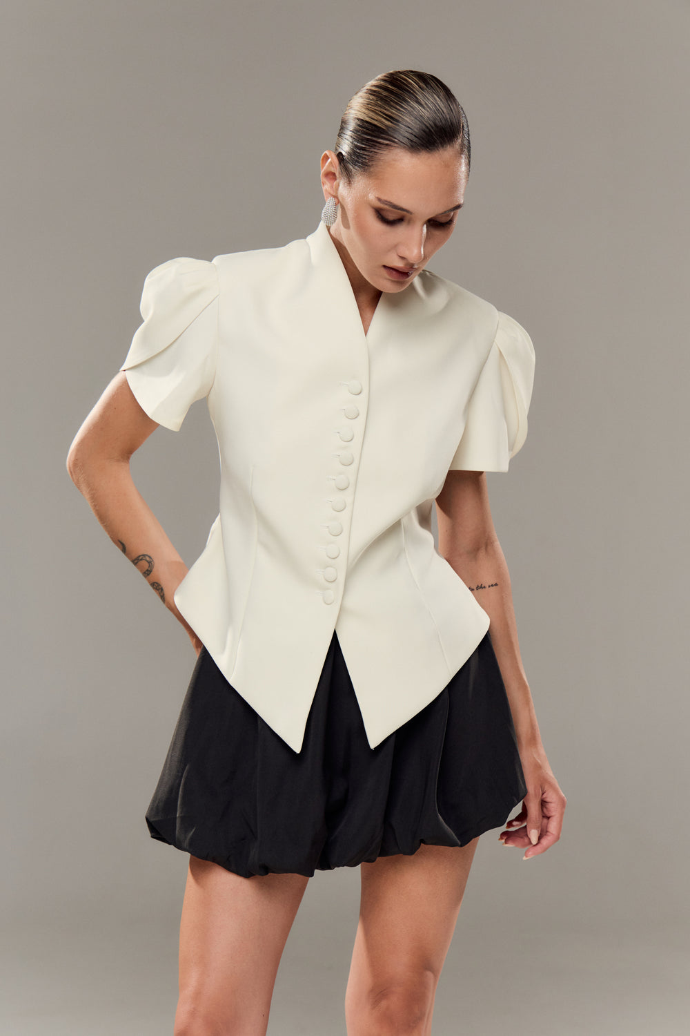 Midnight Petal Skirt