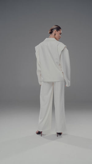 Modern Tailored Power Blazer